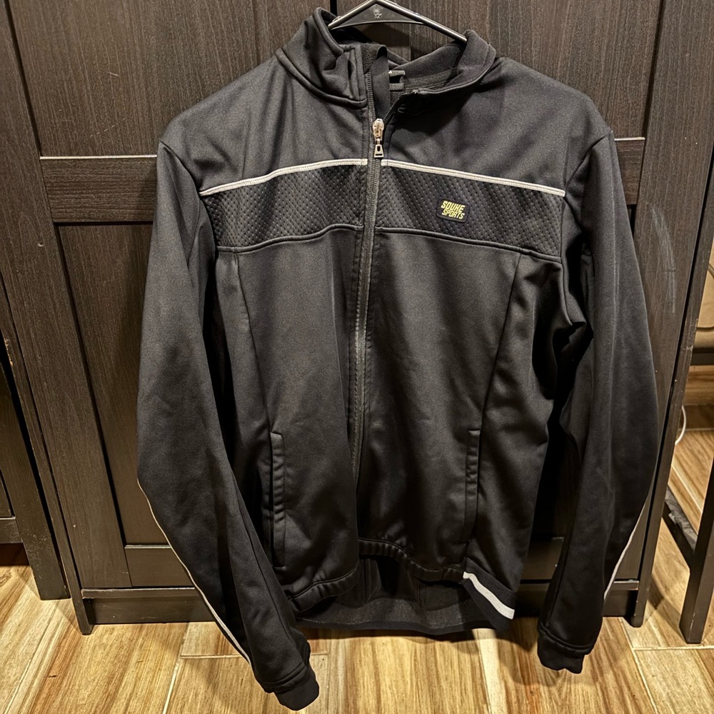 Souke Sports Cycling Jacket windbreaker Zip Up with back pockets